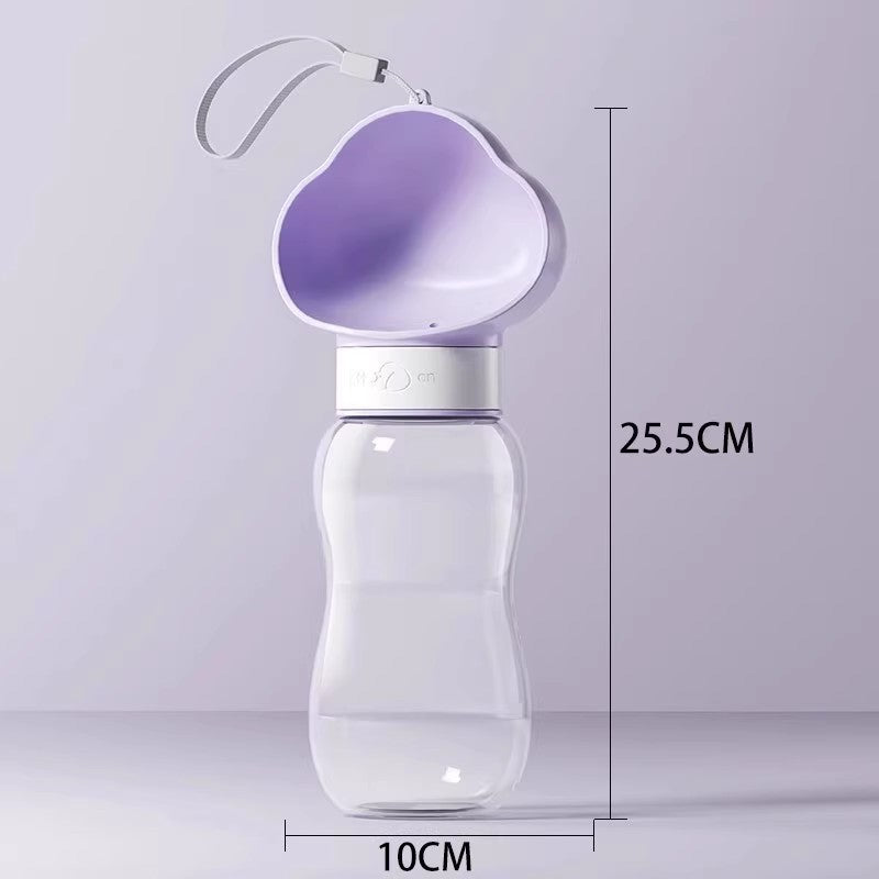 Safe Pet Water and Food Bottle- Portable and BPA-free