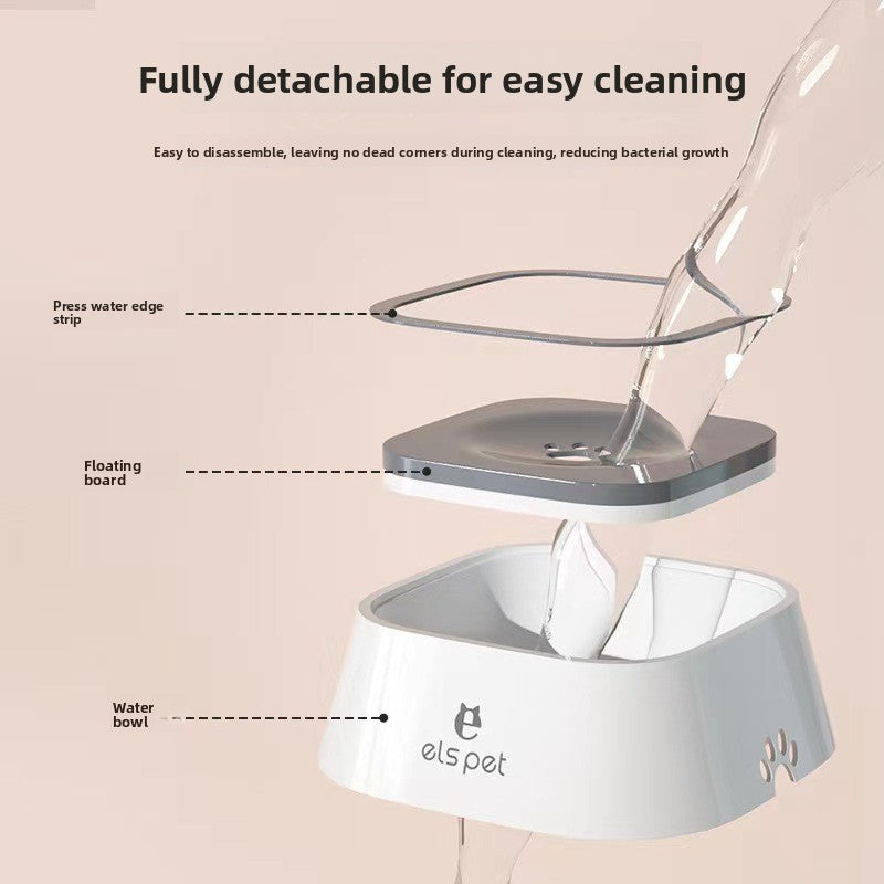 Anti-Spill Water Bowl