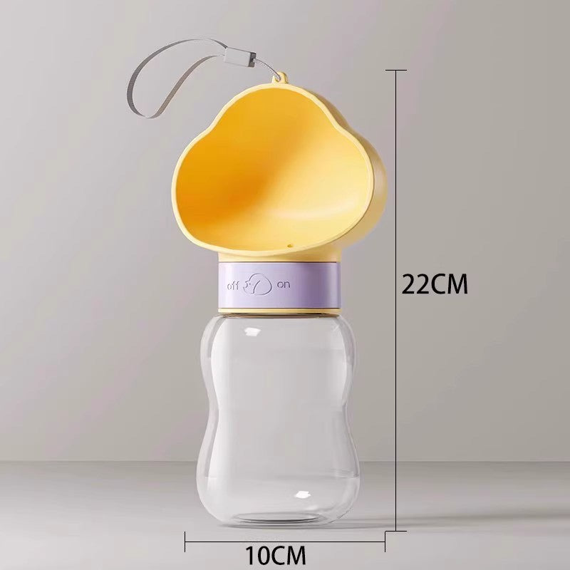 Safe Pet Water and Food Bottle- Portable and BPA-free