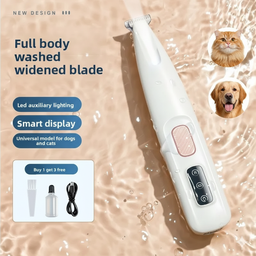 Waterproof Pet Hair Trimming Tool