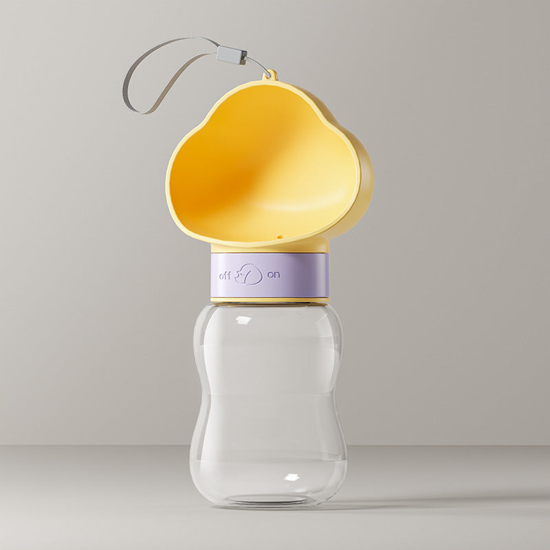 Safe Pet Water and Food Bottle- Portable and BPA-free