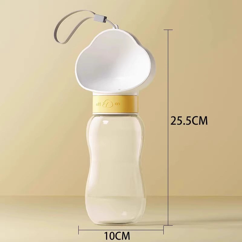 Safe Pet Water and Food Bottle- Portable and BPA-free